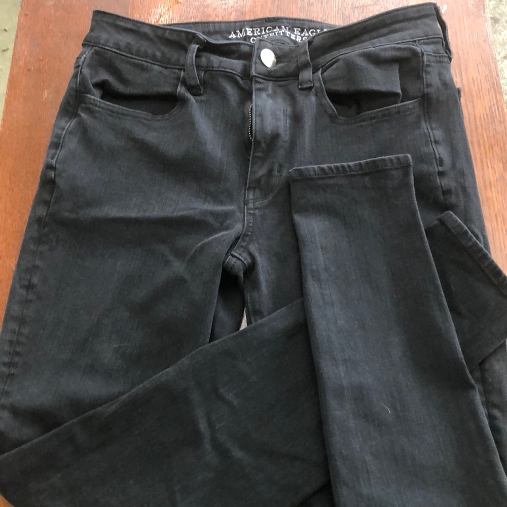 AEO 360 Super stretch hi-rise jeggings size 6